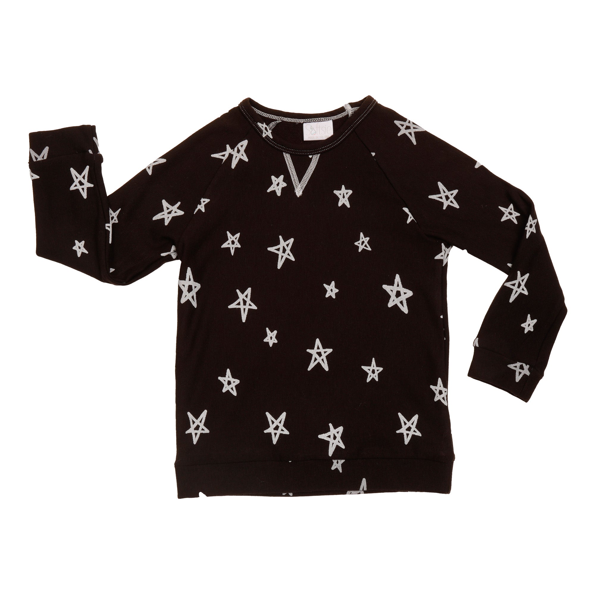 Toddler Long-Sleeve Top 2-5T – Regular Fit Crewneck 2T / Star