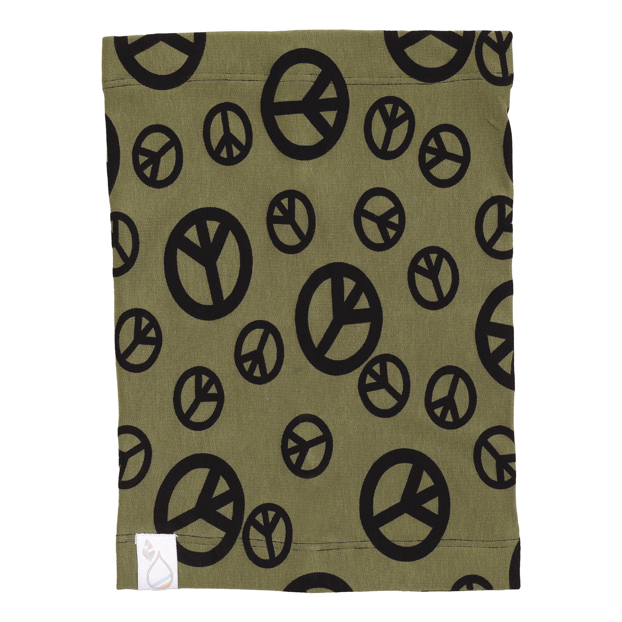 Gaiter Neck Warmer – Cozy and Breathable Large (Teen/Adult) / Peace Sign