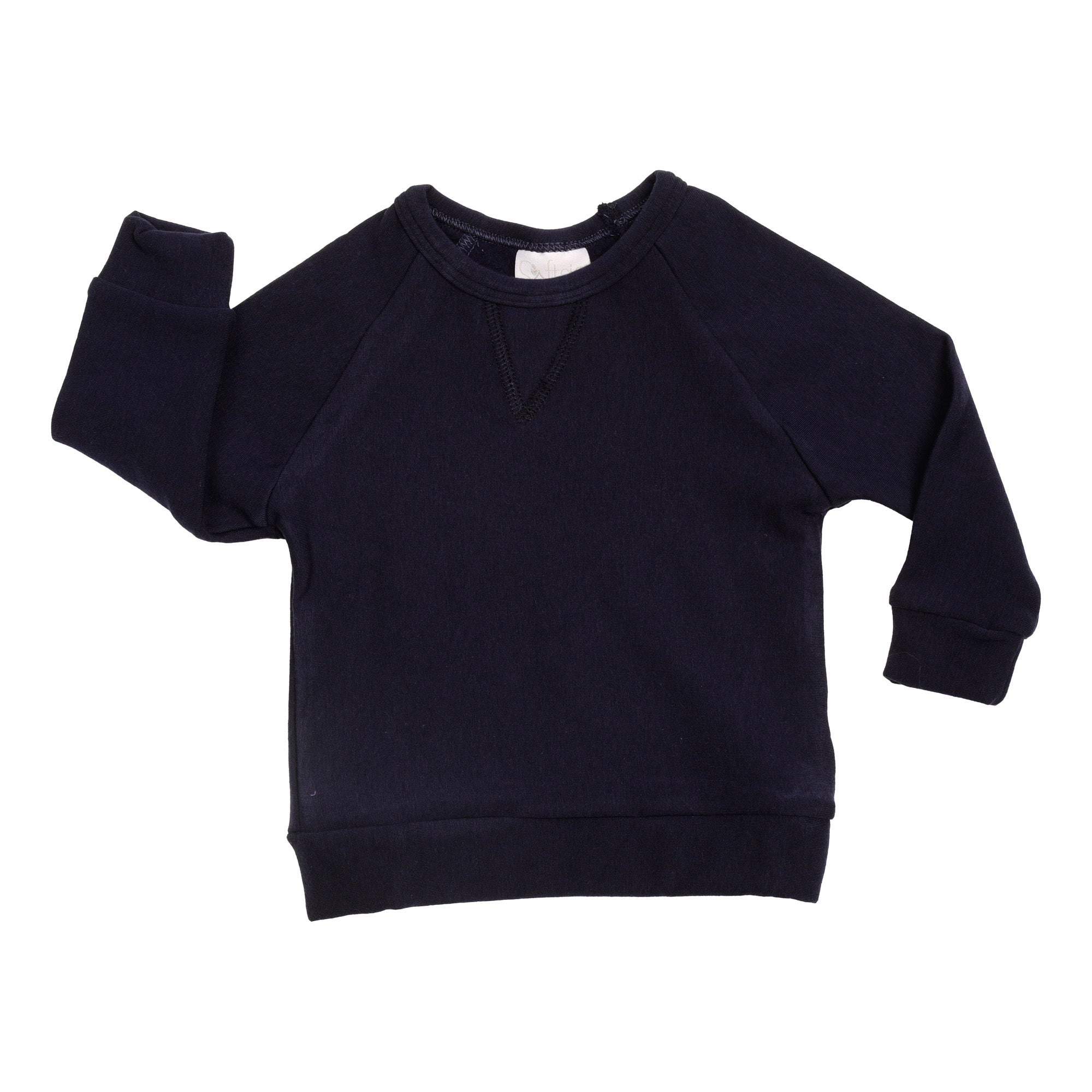 Toddler Long-Sleeve Top 2-5T – Regular Fit Crewneck 2T / Navy