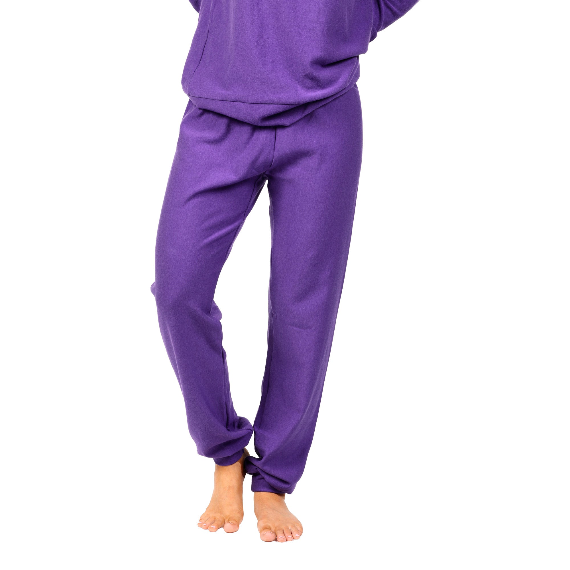 Womens Lounge Pants – Relaxed Chic-Fit X-Small (00-0) / Purple