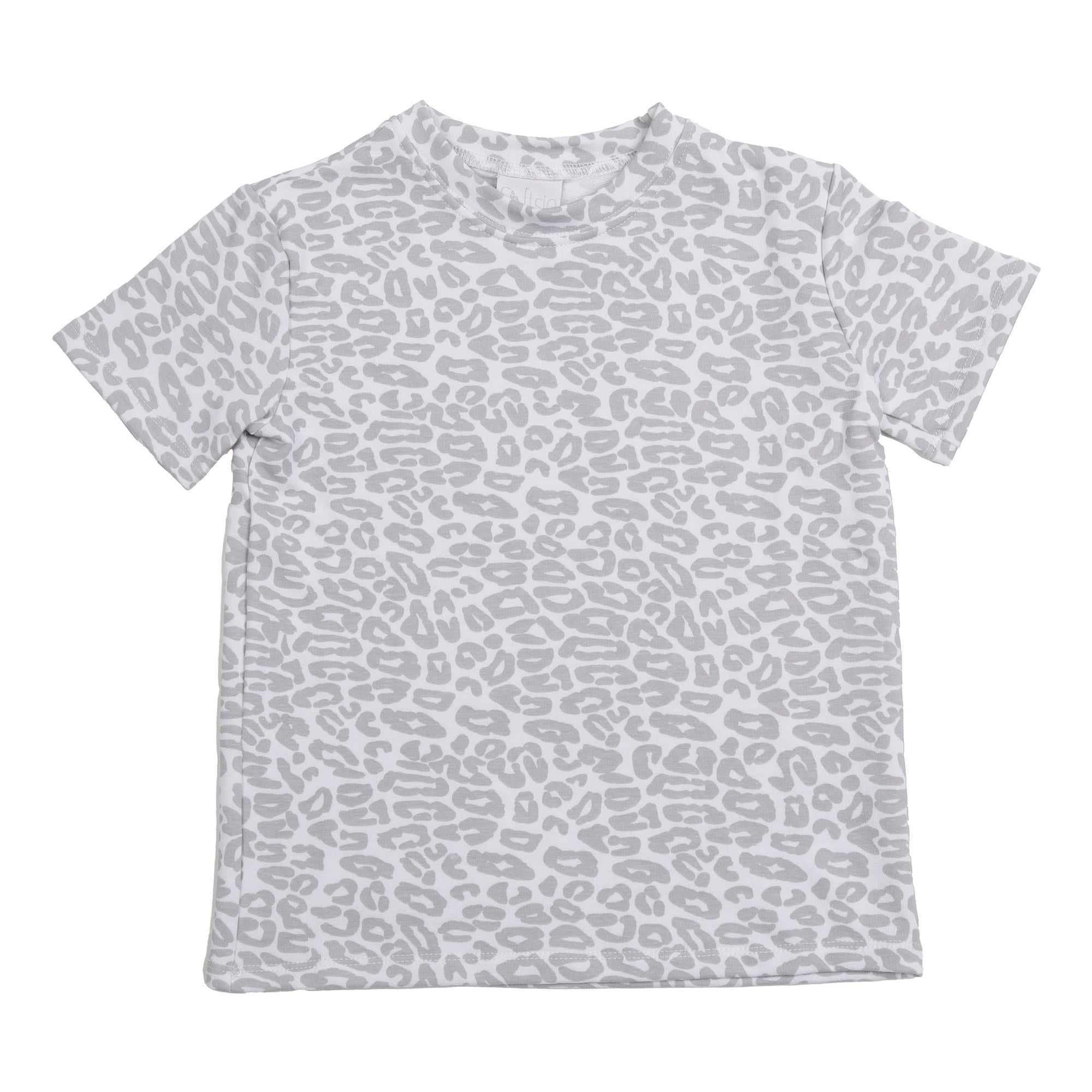 Kids Short-Sleeve Tee – Relaxed Gender-Neutral Fit 8 (8/10) / Leopard