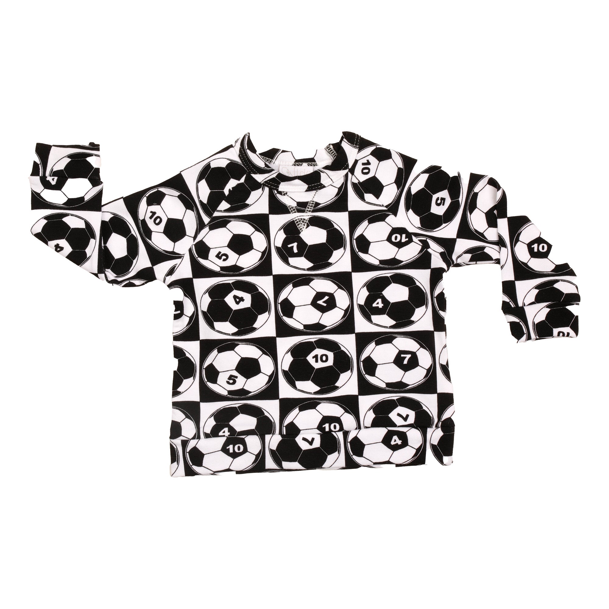 Infant Long-Sleeve Top 3-24M – Regular Fit Crewneck 12-18M / Soccer