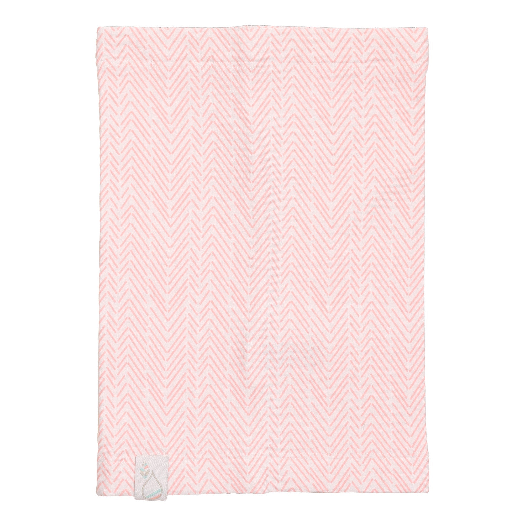 Gaiter Neck Warmer - Cozy and Breathable - Coral Herringbone