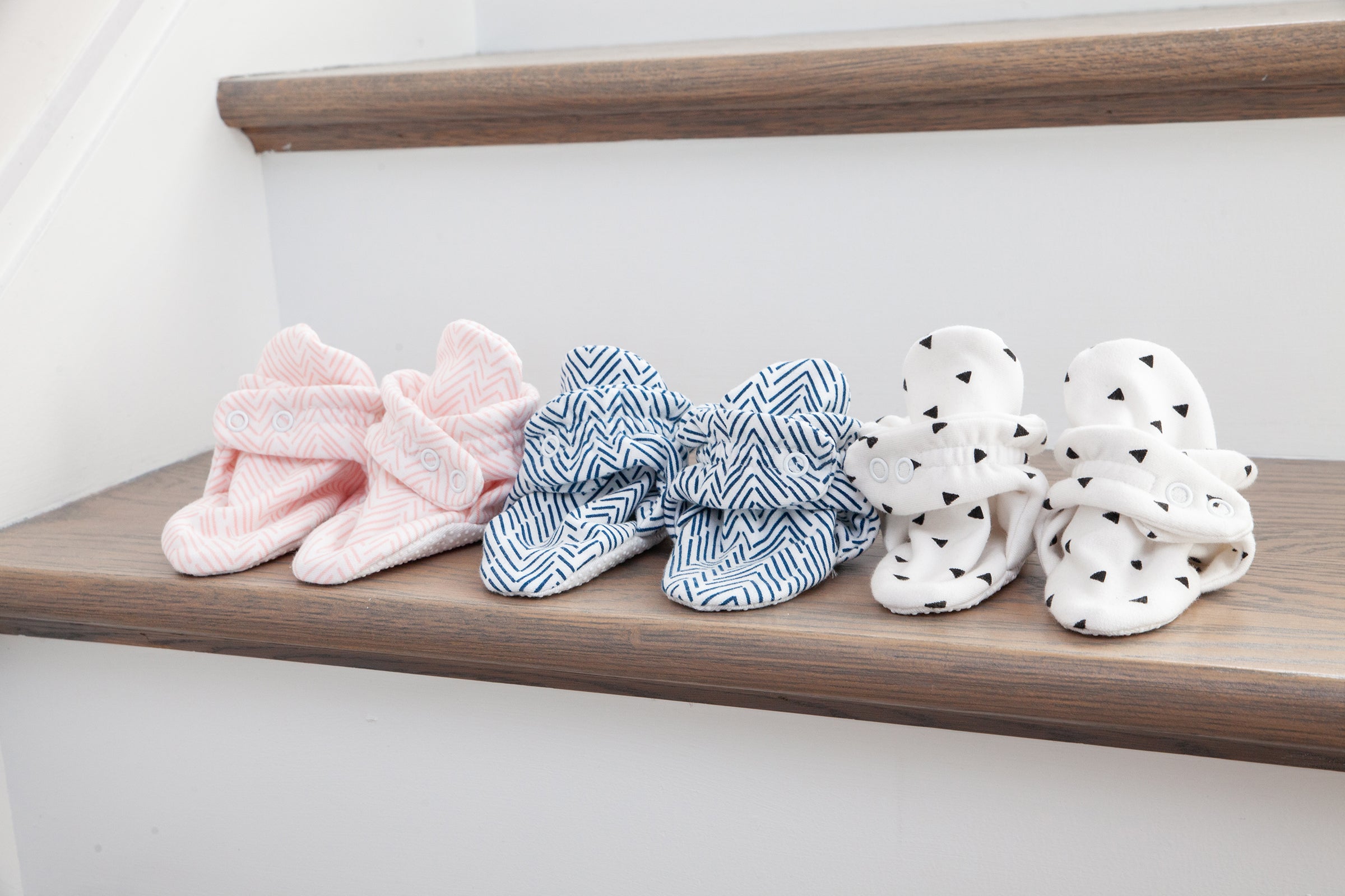 Infant Booties – Elastic Ankle and Snap Closure | Softsie